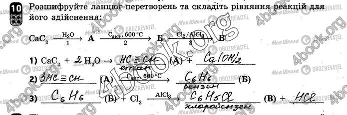 ГДЗ Химия 10 класс страница ВР1 (10)